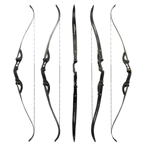 62" Recurve Bow F Interface 19" Riser 25-60lbs Limbs Archery Hunting Target H3 - Picture 6 of 21