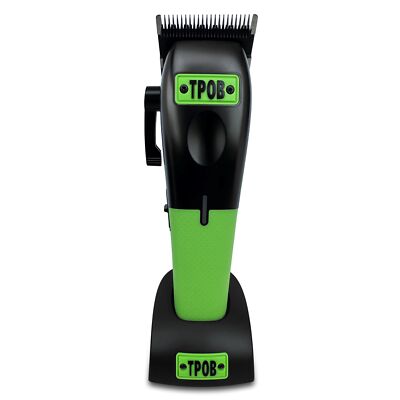 TPOB Play Barber Hair Clippers for Men 7500 RPM with Rubber Green/Black/Pink ...