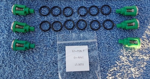 KIT DE VÁLVULAS KRANZLE K416481 K7/122 K7/120 LAVADORA A PRESIÓN DETALLEWORLD JETWASH - Imagen 3 de 12