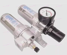 1Set For Pneumatic Air Filter Pressure Regulator lubricator Parts 1/4" SFC-200