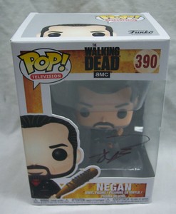 SIGNED ROBERT KIRKMAN Funko POP THE WALKING DEAD NEGAN 4