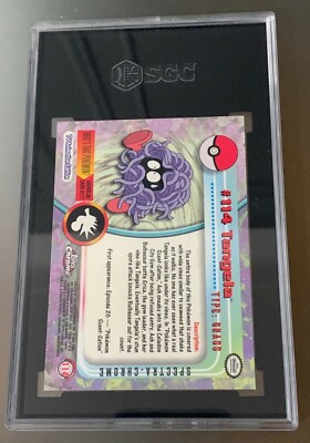 Tangela 2000 Pokemon TV Topps Chrome SPECTRA SGC 8.5 | eBay