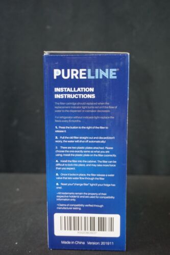 Sealed Pureline Refrigerator Water Filter #PL-2800 New Sealed 2 Pack - Picture 4 of 4
