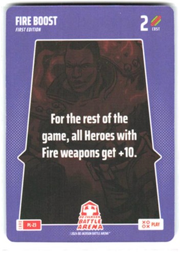 Bo Jackson Battle Arena - Fire Boost 2 SP -PL-23