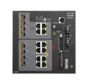 NEW UNOPENED Cisco IE-4000-4S8P4G-E Commutateur réseau avec Cisco PWR-IE50W-AC-IEC
