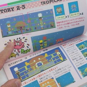 Mappy Land Hisshou Kouryakuhou Guide Book 1986 Nintendo Famicom FC NES Namco
