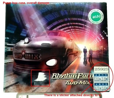 TWO-MIX CD Album Rhythm Formula OBI Minami Takayama Shiina Nagano