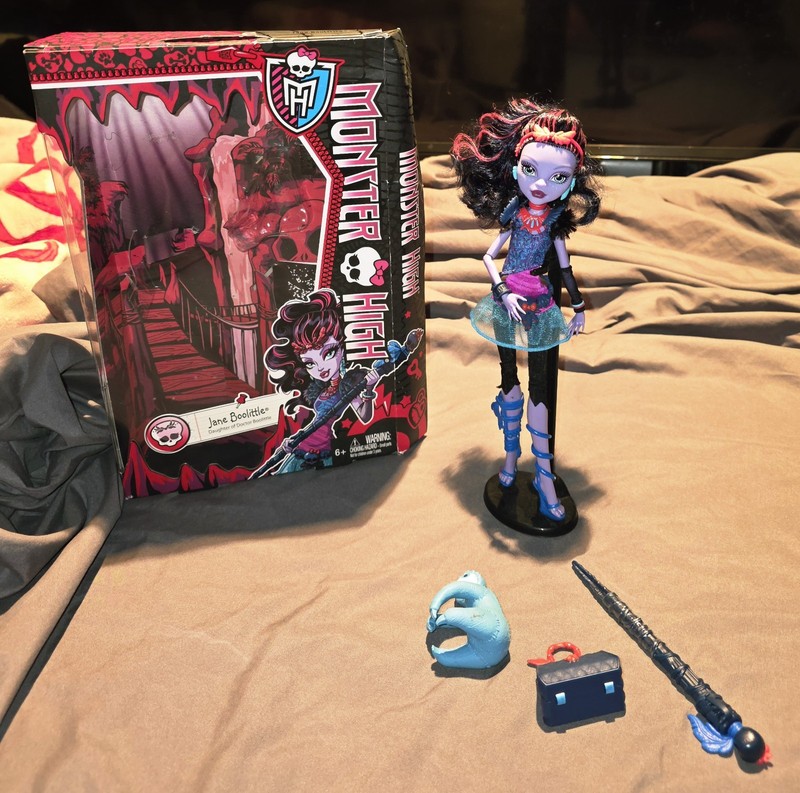 Mattel Monster High Doll Jane Boolittle First Wave 2008 11" Figure