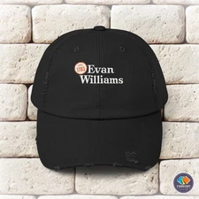 Evan Williams Logo Unisex Distressed Cap