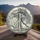 1920 D Walking Liberty Half Dollar AU/UNC “Semi Key Date”