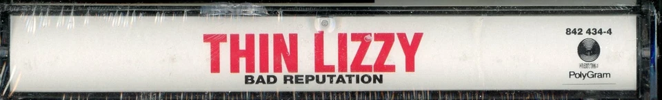 Thin Lizzy Bad Reputation Cassette SEALED Vertigo 842 434-4 - Image 3 of 3