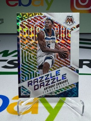 2024-25 Mosaic Anthony Edwards Razzle Dazzle SSP Case Hit Minnesota Timberwolves