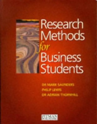 Research Methods for Business Students - Saunders, Mark N. K.