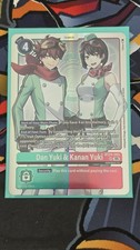 Dan Yuki & Kanan Yuki BT24-085 SR Digimon TCG Time Stranger