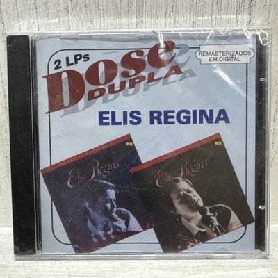 Elis Regina - 2 LPs Dose Dupla (CD, 1994, Made In Brazil) Latin - Samba Sealed
