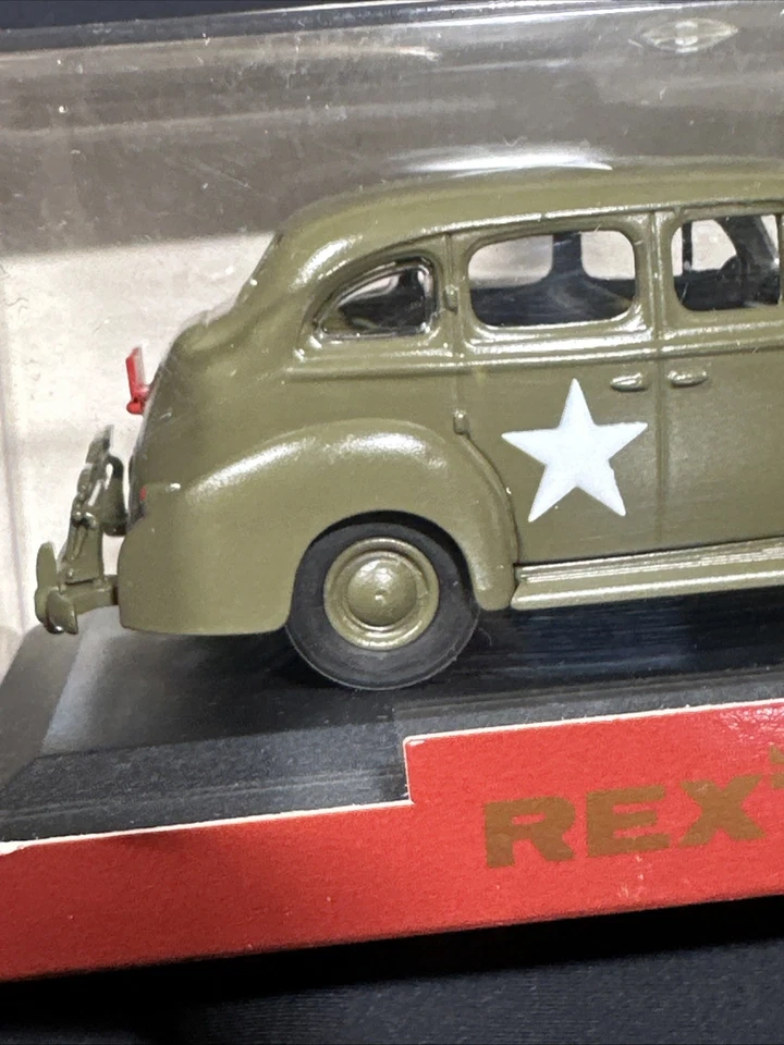 Rextoys 1940 Packard Super 8 verde ejército de Estados Unidos 1/43 diecast Foto 4 de 4