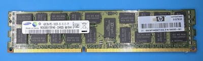 Server RAM HP 500203-061 4GB DDR3 1333MHz REG ECC M393B5170FH0-CH9Q5