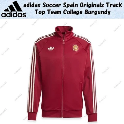 Adidas Soccer Spain Originals Track Top Team College Borgoña Japón Talla - Imagen 1 de 2