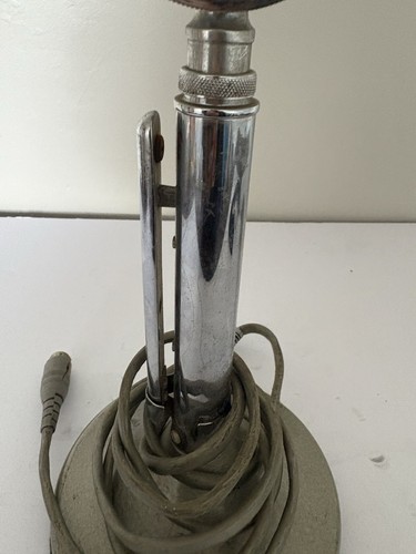 2 VTG ASTATIC D-104 Stand/Desk Microphone w/ 4 Pin Plug Untested - Zdjęcie 8 z 17