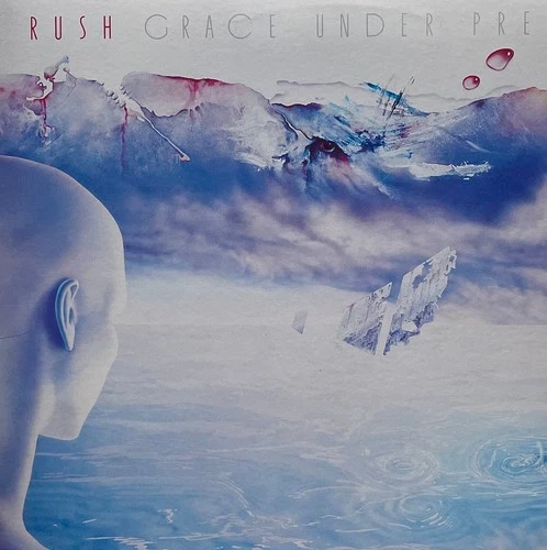 Vtg 1984 RUSH Album GRACE UNDER PRESSURE Record 1ST PRESSING Vinyl Lp OG NR MINT