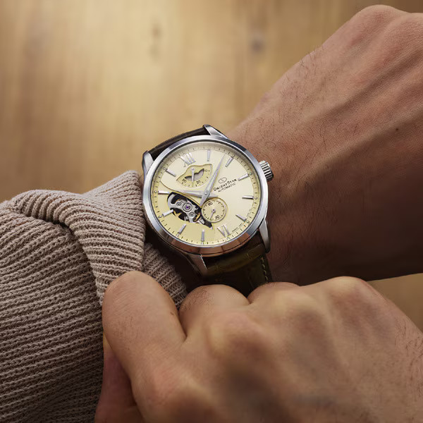 Orient Star Skeleton Watch Mechanical Layered Dia… - image 6