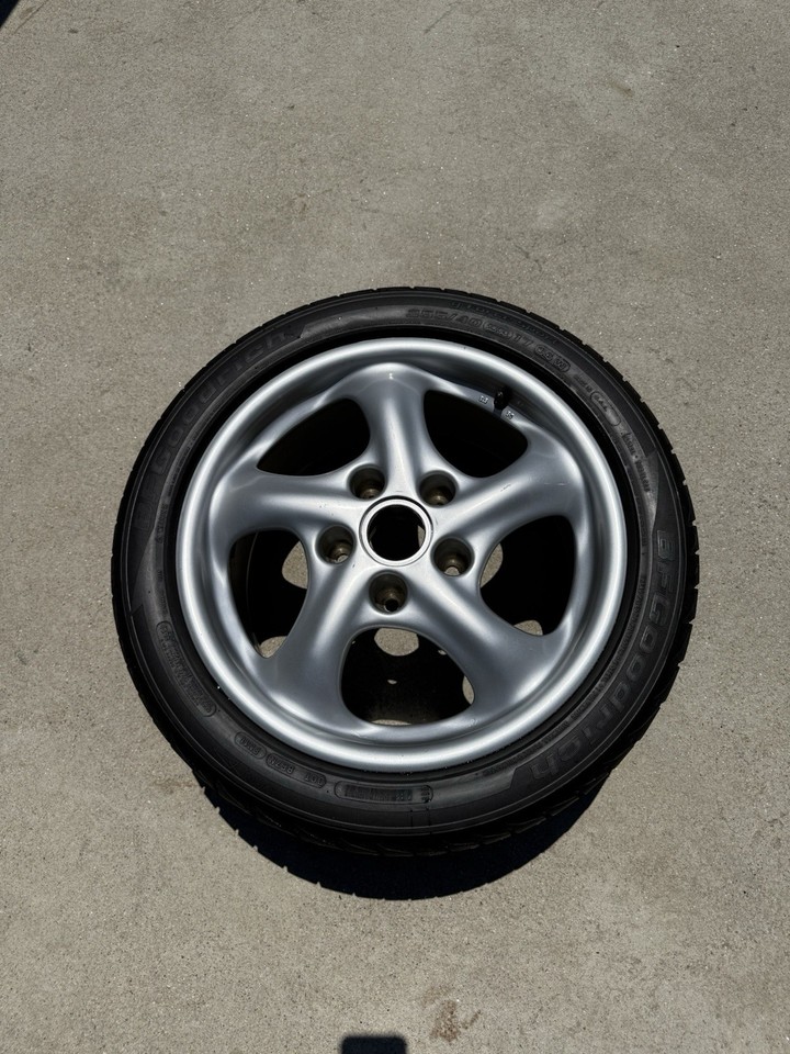 Porsche 986 Boxster OEM Factory Twist 17 inch Wheels Rim '97-04 ...