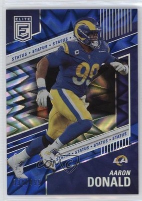 2022 Panini Donruss Elite Status Explosion 334/499 Aaron Donald #96 0c6