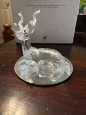 Swarovski Kudu Deer SCS 1994 Inspiration Africa Crystal Figurine w/box