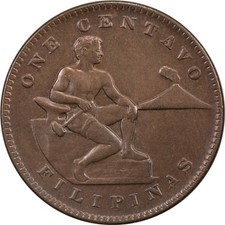 Philippines - 1 Centavo - 1928 M