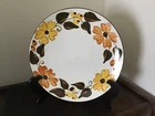 Stangl Pottery Rose Herbeck Plate, dinnner plate size Signed Under Glaze