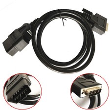 OBD 2 OBDII Cable Connector 5-FT For Cen-Tech Diagnostic Scanner 98614 99722 )