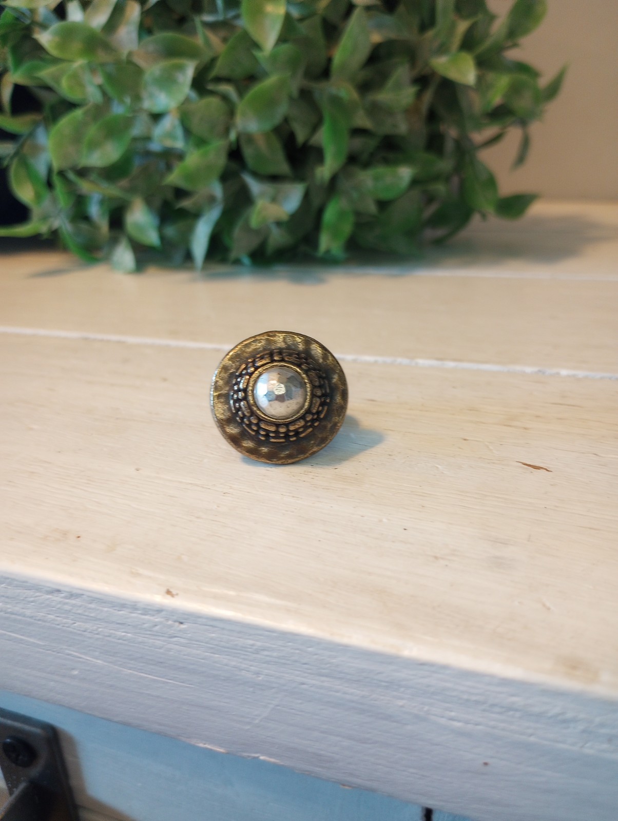 Premier Designs Gladiator Shield Ring Discontinue… - image 3