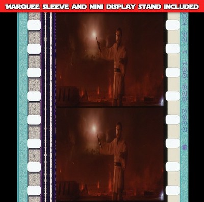 Star Wars: Revenge of Sith - Obi-Wan draws saber - 35mm 5 cell film strip 961