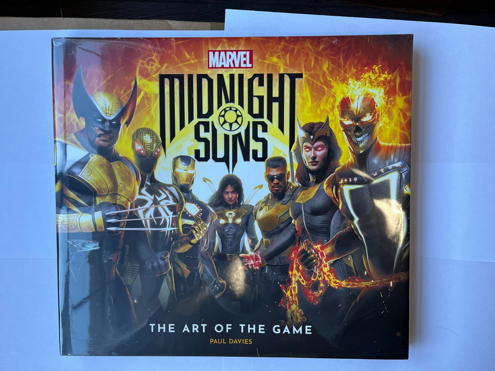 Marvel Midnight Suns: The Art Of The Game (Hardback Book) NEW SEALED