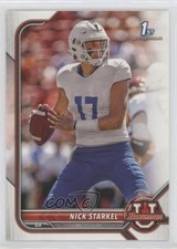 2021-22 Bowman U Nick Starkel #42 5po