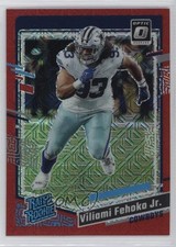 2023 Panini Donruss Optic Rated Rookie Red Mojo Prizm Viliami Fehoko Jr 1c5x