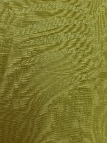 Erin London Women’s Button Up Sz XL Leaf Pattern Yellow Linen Blend See Pics - Picture 15 of 17