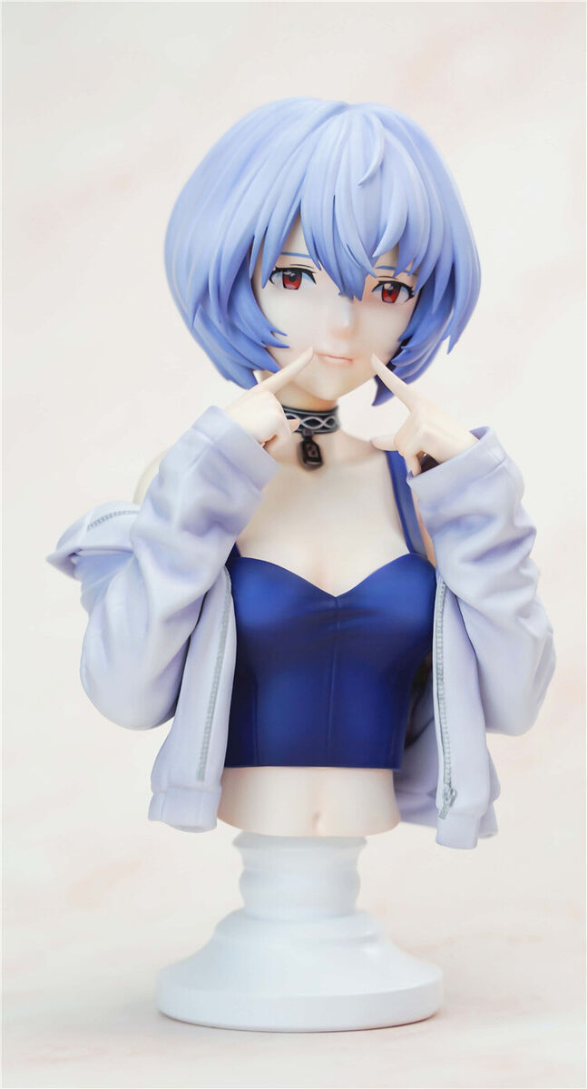 In Stock Evangelion Ayanami Rei Resin Figure Statue 1/4 GK In Stock Evangelion Ayanami Rei Resin Figure Statue 1/4 GK