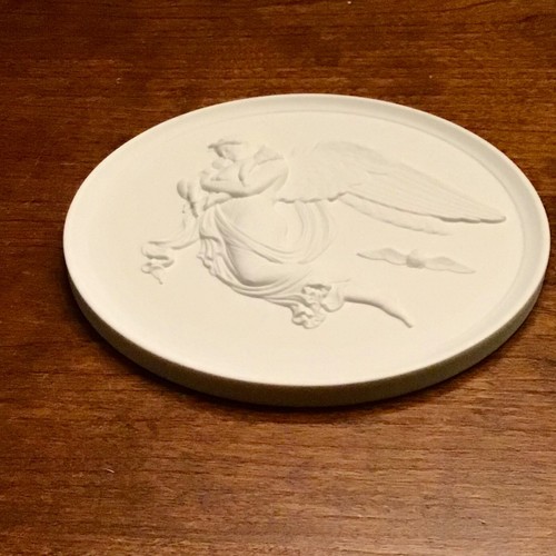 Vintage Royal Copenhagen Denmark Angel Babies Porcelain Plaque - Picture 3 of 7