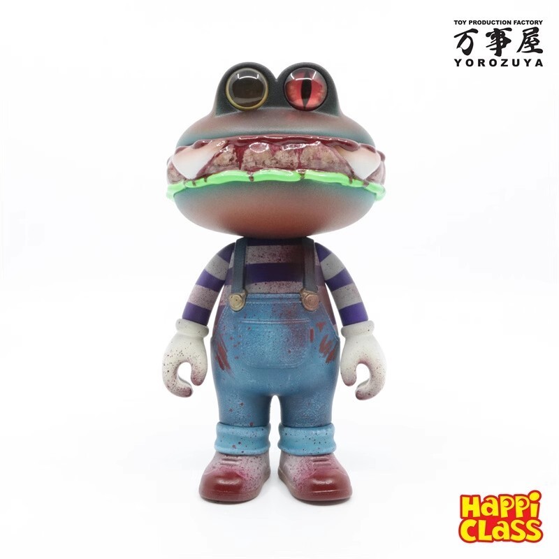 バーガー君 デハラユキノリ happi class Herocross Happi Strange Class Burger Kun Yorozuya PVC Figure