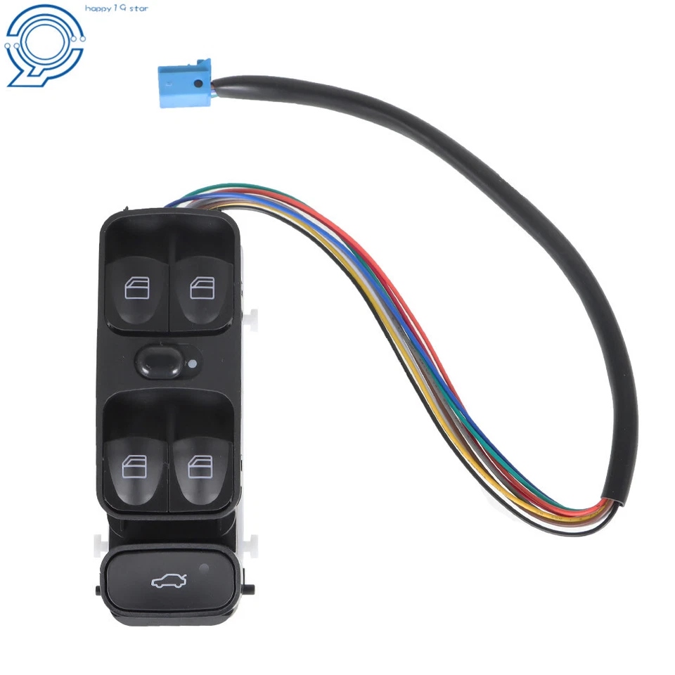 Interruptor de ventana de puerta principal eléctrico para Mercedes-Benz W209 CLK320 CLK500 2003-2009 Foto 4 de 4