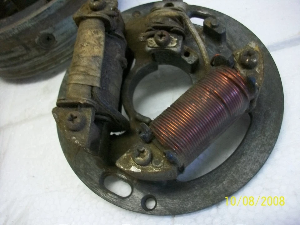 Volante de estator OEM 1981 Yamaha IT175 CDI IT 175 vintage MX Ahrma Off Runner! - Imagem 2 de 4