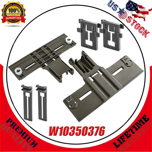 W10350376 Dishwasher Upper Top Rack Adjuster Whirlpool KitchenAid Kenmore Maytag