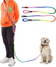 Hands Free Dog Leash 9.8Ft Rope Crossbody Dog Leash Reflective for Large Medium