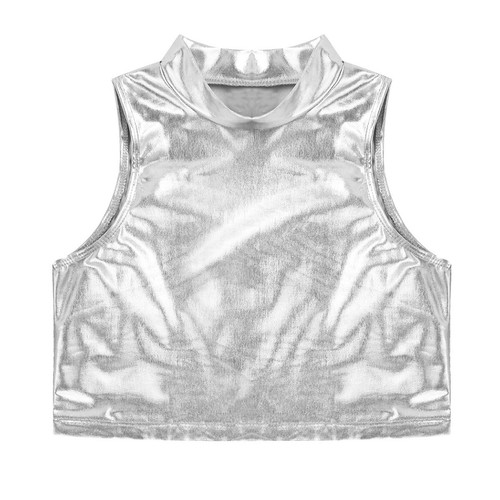 Kids Girls Dance Outfit Stage Set Mock Neck Tracksuit Skating Sportwear Sport - Picture 48 of 51