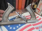 STANLEY # 148 7/8" TONGUE & GROOVE PAT'D JAN 20 1903 NICKLE  PLANE