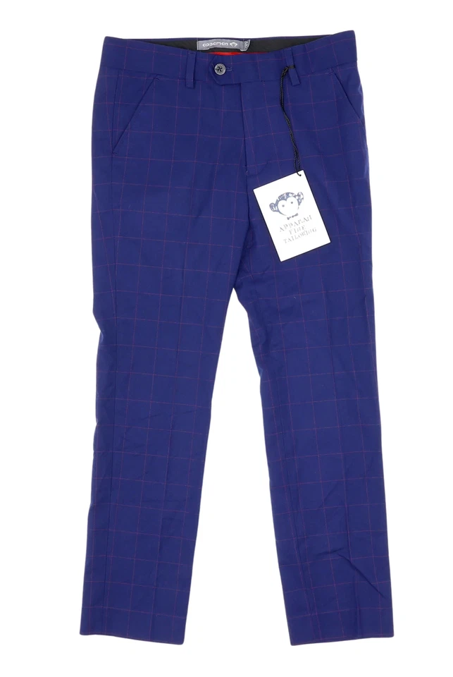 Appaman L61909 Kids Boys Blue Print Suit Pants Size 10 - Image 3 of 4
