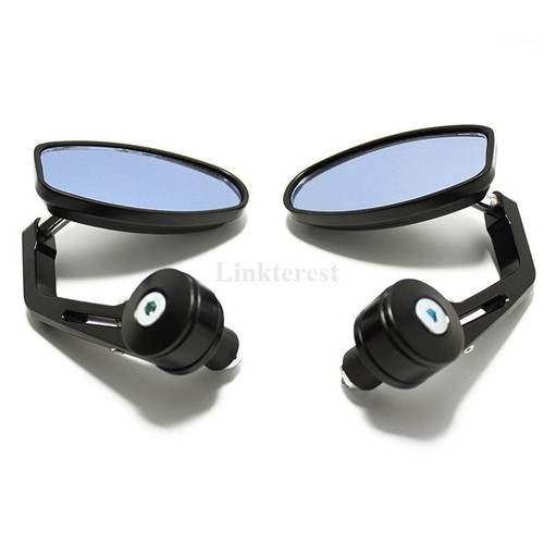 CNC Aluminium Bar End Mirrors Fits For Suzuki GSX S1000 S750 - Picture 4 of 11