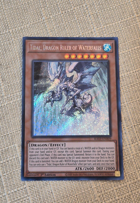 yugioh tidal dragon ruler of waterfalls deck Complete Custom for Yu-Gi-Oh! if this card was Special Summoned TIDAL, DRAGON RULER OF WATERFALLS