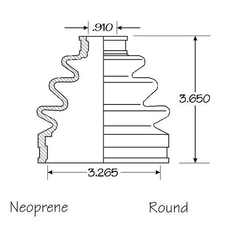 Kit de reparación de arranque CV delantero exterior para Honda Civic 1990-1997 (ver gráfico) Foto 4 de 4